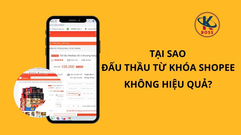 Đấu thầu từ khóa shopee