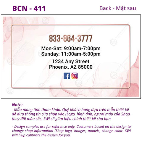 Business Card BCN-411 - Image 3
