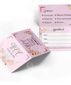 Folded Business Card FBC-01
