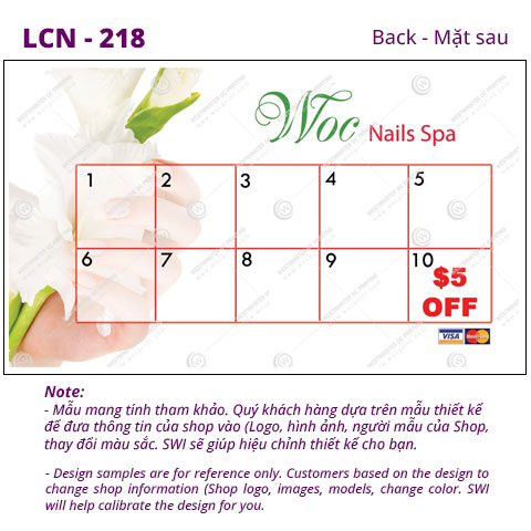Loyalty Card LCN-218 - Image 3