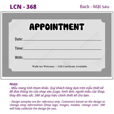 Loyalty Card LCN-368 - Image 3