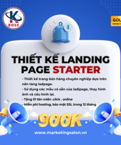 Thiết kế Landing Page Starter